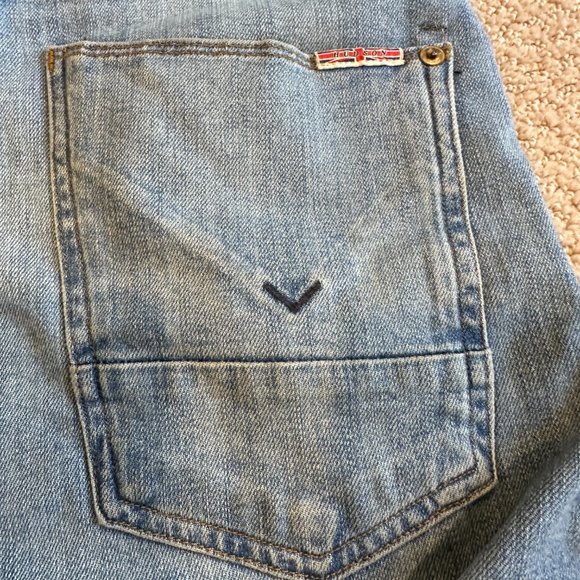 Hudson Jeans Axl Slim Fit Button Fly Light Wash Mid Rise Size 30 #M715DAZ - Picture 8 of 16